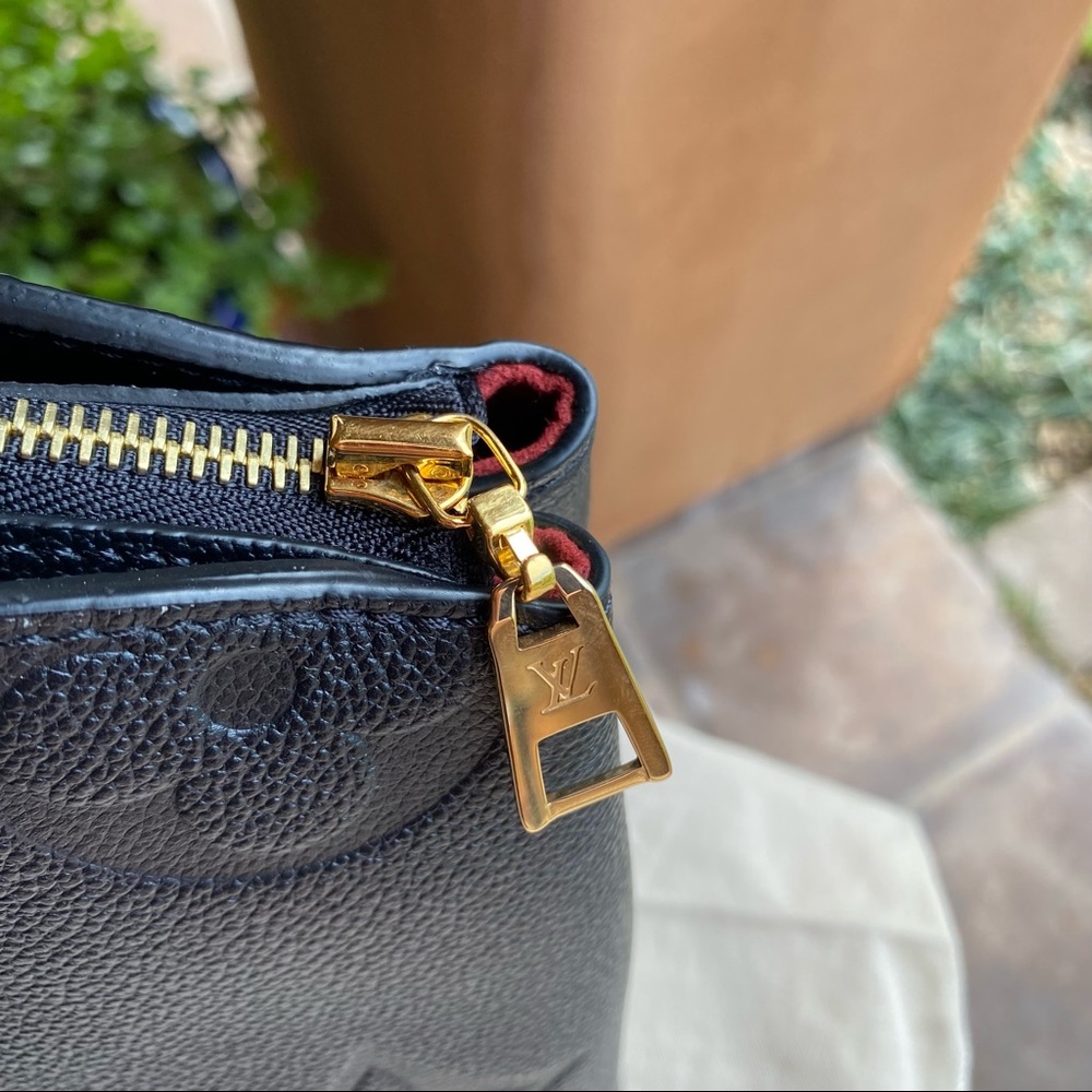 SOLD Louis Vuitton Grand Palais Black Empreinte Leather Tote - Picture 10 of 16